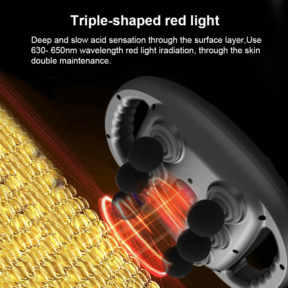 High-Frequency Six-Head Massage Gun