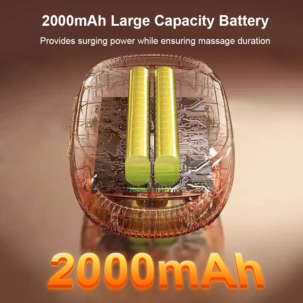 High-Frequency Six-Head Massage Gun