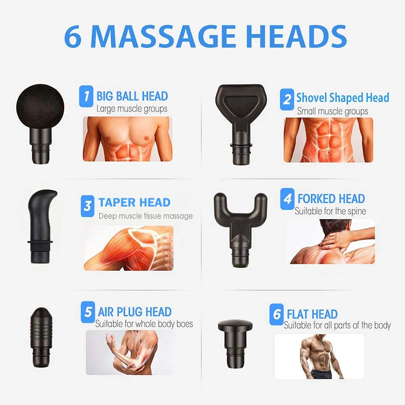 30-Level Deep Fascia Massage Gun