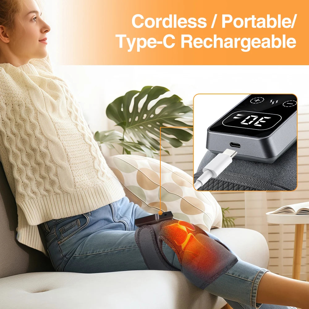 Electric Hot-Compress Knee Massager